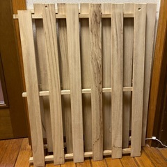 差し上げます。スノコ　2枚セットの画像