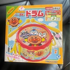 アンパンマンドラムとパズルのセットの画像