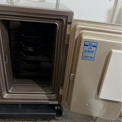 耐火金庫 暗証番号有り 鍵なしの画像