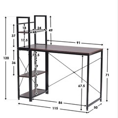 学習机 パソコンデスクの画像