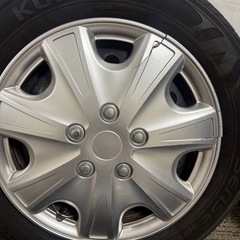 HONDA fit ホイールタイヤセット185/65/r15の画像