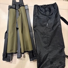 クイックキャンプ　折りたたみベンチの画像