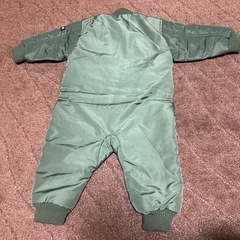 冬用ツナギスノーウェア　アウター　80の画像