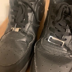 NIKE ナイキ　スニーカー　エアフォース1 ブラックの画像