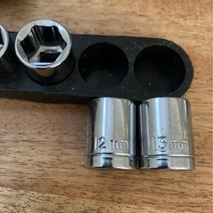 ソケットレンチセット 多様なサイズの画像