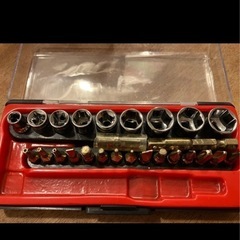 ソケットレンチセット 多様なサイズの画像