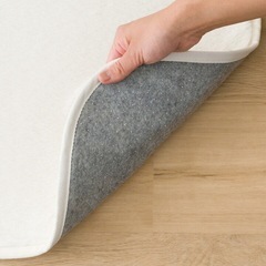 洗えるラグ【アイボリー】ニトリ　カーペット の画像