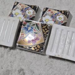 九谷焼 箸置き 陶器 5個セット 花柄 金彩 昭和レトロ カトラリー 当時物の画像