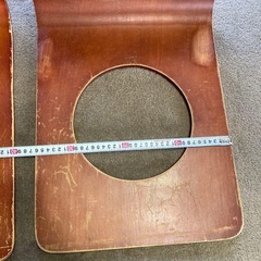 お座敷 木製座椅子 2脚セット 和モダン 和室 椅子 幅36cmの画像