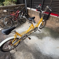 レトロ◆タンデム自転車（二人乗り自転車）◆要整備の画像