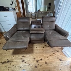 ソファー　リクライニング　　　の画像