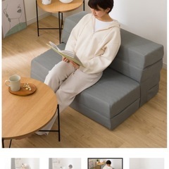 ソファーになるマットレス 美品  
 の画像