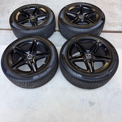 バリ溝　GLS GLE メルセデスベンツ AMG 21インチ スタッドレス・アルミ4本セット　ピレリ　スコーピオンの画像