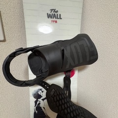 スノボード板　ビンディング付き　の画像