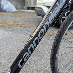 【クロスバイク】cannondale キャノンデール Quick7 3×8速 物々交換OKの画像