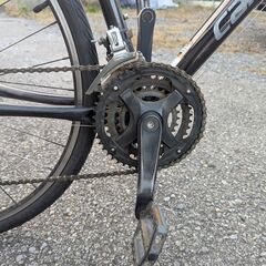 【クロスバイク】cannondale キャノンデール Quick7 3×8速 物々交換OKの画像