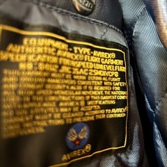 AVIREX革ジャン13万 2回着用美品の画像