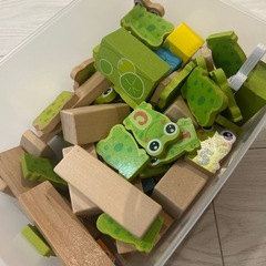 かえるのドミノの画像