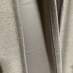 1級遮光形状記憶カーテン100x200cm2枚 ブラウンナチュラルテイストの画像