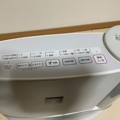 シャープ　セラミック加湿ファンヒーターの画像