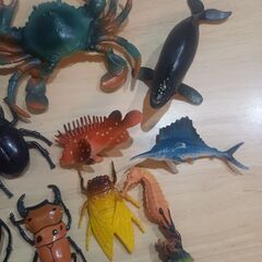 ⚠️値引き対応不可⚠️おもちゃいろいろセット⑲(昆虫・海の生き物)の画像