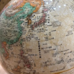 地球儀の画像