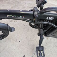 電動自転車、中古、公道走行不可！の画像