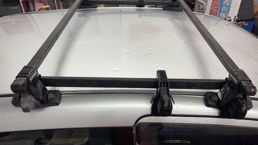 INNO イノー　K357 +IN-JK ルーフキャリア l275 ミラで使用