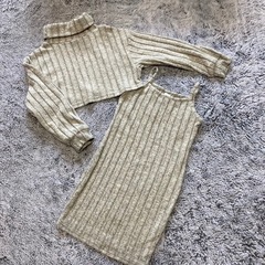 美品　セットアップ　ワンピース　の画像