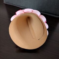 ペーパークイリング　手のひらサイズツリー【ピンク系】の画像