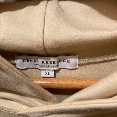 URBAN RESEARCH フード付きパーカー XLの画像