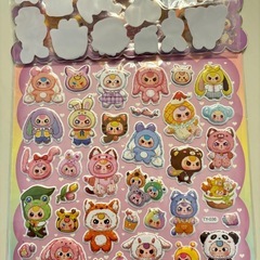 ベイビースリー　大容量　二枚組シールの画像