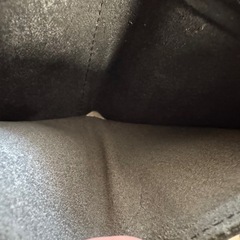 Real 黒 レザー 二つ折り財布の画像