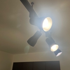 ダクトレール照明 LED電球4個付の画像