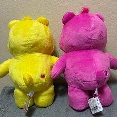 ケアベア　きらきらBIGぬいぐるみの画像