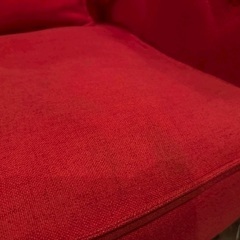 赤いソファ②の画像
