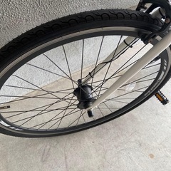 シオノ 自転車 27インチ クロスバイク 変速ギアありの画像