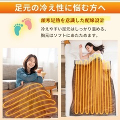 新品　箱入り　電気毛布の画像