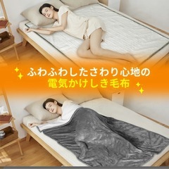 新品　箱入り　電気毛布の画像