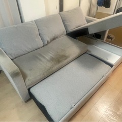 ソファー/ソファーベッド※11月中受渡しの画像