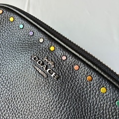 コーチ　ミニバッグ　黒の画像