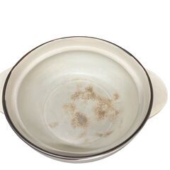 ◯トップバリュー TOPVALU  IH対応ふち高土鍋　9号 直径約31cmの画像