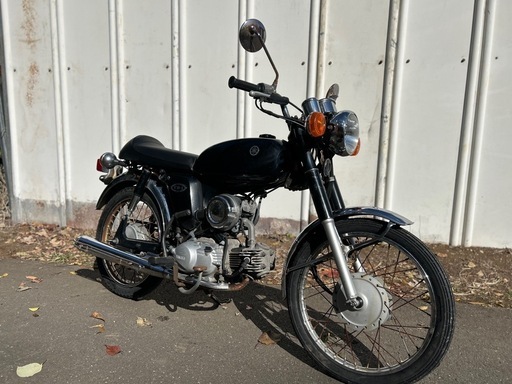 【動画あり】 YB-1 Four 4スト　前タイヤ新品　原付マニュアル車