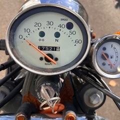 【動画あり】 YB-1 Four 4スト　前タイヤ新品　原付マニュアル車の画像