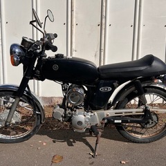 【動画あり】 YB-1 Four 4スト　前タイヤ新品　原付マニュアル車の画像