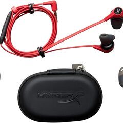 HyperX Cloud Earbuds 有線 ゲーミング イヤホン レッドの画像