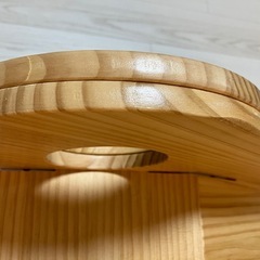 【ほぼ新品】Rizkiz木製滑り台の画像