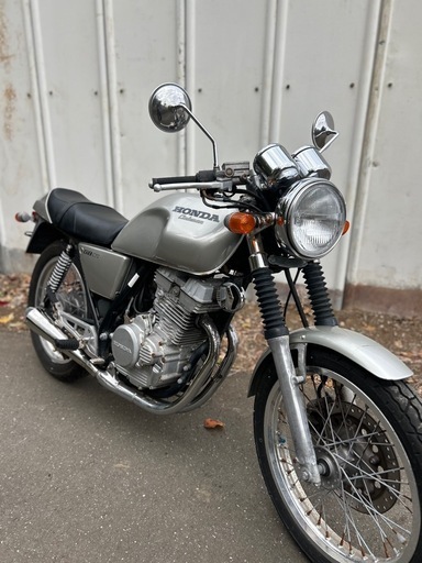 【動画あり】 GB250クラブマン ペイトンプレイスマフラー社外新品サスレトロバイク