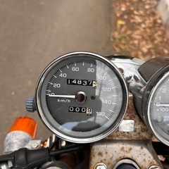 【動画あり】 GB250クラブマン ペイトンプレイスマフラー社外新品サスレトロバイクの画像