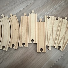 【早い者勝ち】木製レール全部まとめての画像